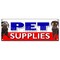 Signmission PET SUPPLIES BANNER SIGN pets supply signs dog food cat collar leash fish B-Pet Supplies - alternate 1